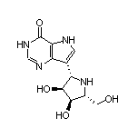 7-[(2S,3S,4R,5R)-3,4-Dihydroxy-5-(hydroxymethyl)-2-pyrrolidinyl]-3H-pyrrolo[3,2-d]pyrimidin-4(5H)-one