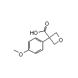 3-(4-Methoxyphenyl)oxetane-3-carboxylic Acid