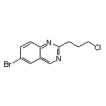6-Bromo-2-(3-chloropropyl)quinazoline