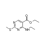 Ethyl 4-(Ethylamino)-2-(methylthio)pyrimidine-5-carboxylate