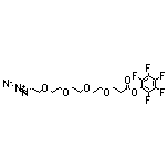 perfluorophenyl 1-azido-3,6,9,12-tetraoxapentadecan-15-oate