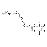 perfluorophenyl 3-(2-(2-(2-azidoethoxy)ethoxy)ethoxy)propanoate