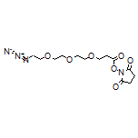 2,5-Dioxo-1-pyrrolidinyl 3-[2-[2-(2-Azidoethoxy)ethoxy]ethoxy]propanoate