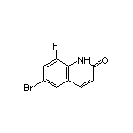 6-Bromo-8-fluoroquinolin-2(1H)-one
