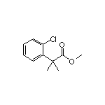 Methyl 2-(2-Chlorophenyl)-2-methylpropionate