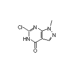 6-Chloro-1-methyl-1H-pyrazolo[3,4-d]pyrimidin-4(5H)-one