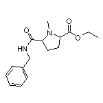 Ethyl 5-(Benzylcarbamoyl)-1-methylpyrrolidine-2-carboxylate