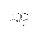 N-(2-Chloro-4-methyl-3-pyridyl)acetamide