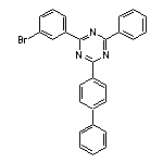 2-(4-Biphenylyl)-4-(3-bromophenyl)-6-phenyl-1,3,5-triazine