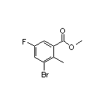 Methyl 3-Bromo-5-fluoro-2-methylbenzoate