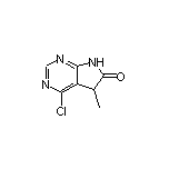 4-Chloro-5-methyl-5H-pyrrolo[2,3-d]pyrimidin-6(7H)-one