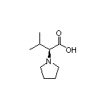 (S)-3-Methyl-2-(1-pyrrolidinyl)butyric Acid