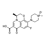 (S)-4-(6-Carboxy-9-fluoro-3-methyl-7-oxo-3,7-dihydro-2H-[1,4]oxazino[2,3,4-ij]quinolin-10-yl)-1-methylpiperazine N-Oxide