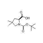 (S)-1-Boc-4,4-dimethylpyrrolidine-2-carboxylic Acid