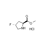 Methyl (2S,4R)-4-Fluoropyrrolidine-2-carboxylate Hydrochloride