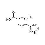 3-Bromo-4-(5-tetrazolyl)benzoic Acid