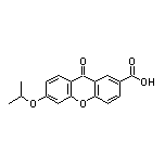 6-Isopropoxy-9-oxo-9H-xanthene-2-carboxylic Acid