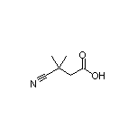 3-Cyano-3-methylbutanoic Acid