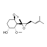 (3R,4S,5S,6R)-6-Hydroxy-5-methoxy-4-[(2R,3R)-2-methyl-3-(3-methyl-2-buten-1-yl)oxiran-2-yl]-1-oxaspiro[2.5]octane