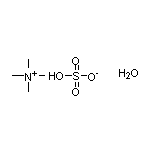 Tetramethylammonium Hydrogensulfate Hydrate(1:1:1)