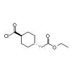 Ethyl 2-[trans-4-(Chlorocarbonyl)cyclohexyl]acetate