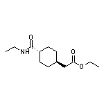 Ethyl 2-[trans-4-(Ethylcarbamoyl)cyclohexyl]acetate