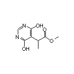 Methyl 2-(4,6-Dihydroxy-5-pyrimidinyl)propanoate