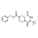 (R)-1-Boc-4-Cbz-piperazine-2-carboxylic Acid