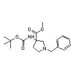 Methyl 3-(Boc-amino)-1-benzylpyrrolidine-3-carboxylate