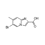 6-Bromo-7-methylimidazo[1,2-a]pyridine-2-carboxylic Acid