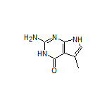 2-Amino-5-methyl-3H-pyrrolo[2,3-d]pyrimidin-4(7H)-one
