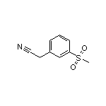 3-(Methylsulfonyl)phenylacetonitrile