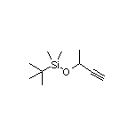 (3-Butyn-2-yloxy)(tert-butyl)dimethylsilane