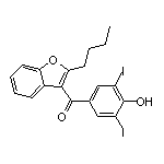 2-Butyl-3-(4-hydroxy-3,5-diiodobenzoyl)benzofuran