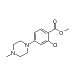 Methyl 2-Chloro-4-(4-methyl-1-piperazinyl)benzoate