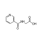 2-(Nicotinamido)acetic Acid