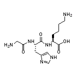 Glycyl-L-histidyl-L-lysine