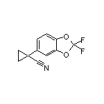 1-(2,2-Difluoro-1,3-benzodioxol-5-yl)cyclopropanecarbonitrile