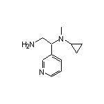 N-[2-Amino-1-(3-pyridyl)ethyl]-N-methylcyclopropanamine