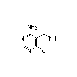 4-Amino-6-chloro-5-[(methylamino)methyl]pyrimidine