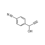 4-(1-Hydroxy-2-propyn-1-yl)benzonitrile