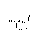 6-Bromo-3-fluoropyridine-2-carboxylic Acid