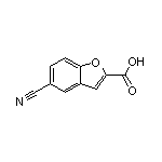 5-Cyanobenzofuran-2-carboxylic Acid