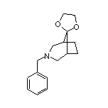 3-Benzyl-3-azaspiro[bicyclo[3.2.1]octane-8,2’-[1,3]dioxolane]