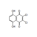 2,3-Dichloro-5,8-dihydroxy-1,4-naphthoquinone