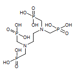 [[Ethane-1,2-diylbis(azanetriyl)]tetrakis(methylene)]tetraphosphonic Acid