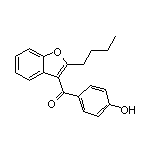(2-Butylbenzofuran-3-yl)(4-hydroxyphenyl)methanone