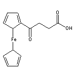 (3-Carboxy-1-oxopropyl)ferrocene