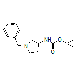 1-Benzyl-N-Boc-pyrrolidin-3-amine