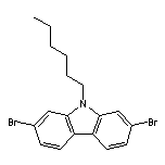 2,7-Dibromo-9-hexylcarbazole